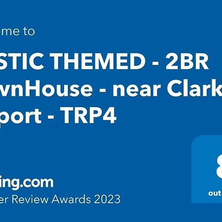 Appartement Rustic Themed - 2Br Townhouse - Near Clark Airport - Trp4 à Mining Extérieur photo